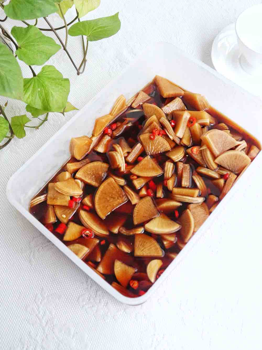 腌蘿卜的做法-酸辣味腌菜譜