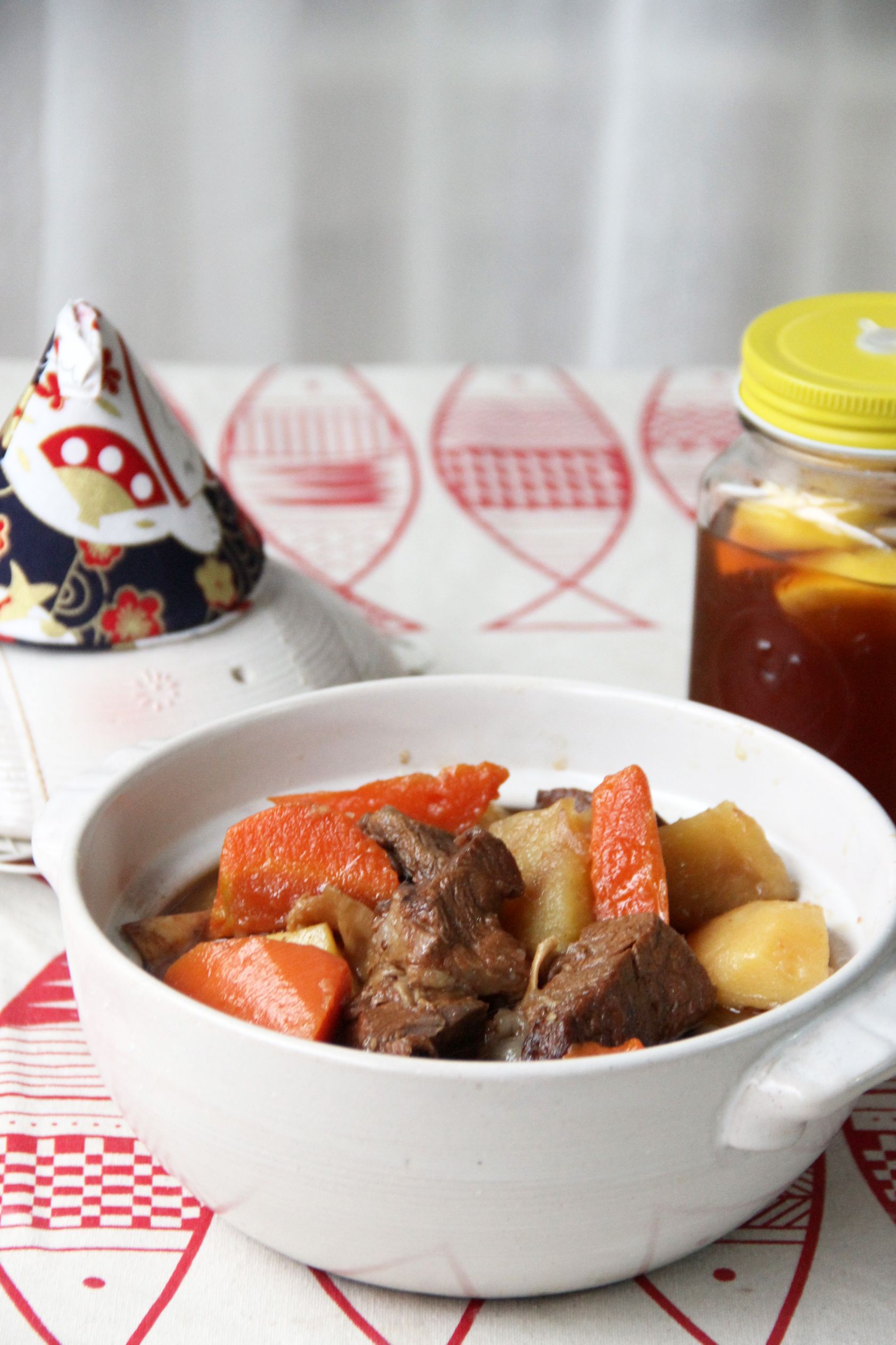 土豆燉牛腩的做法-咸鮮味炒菜譜