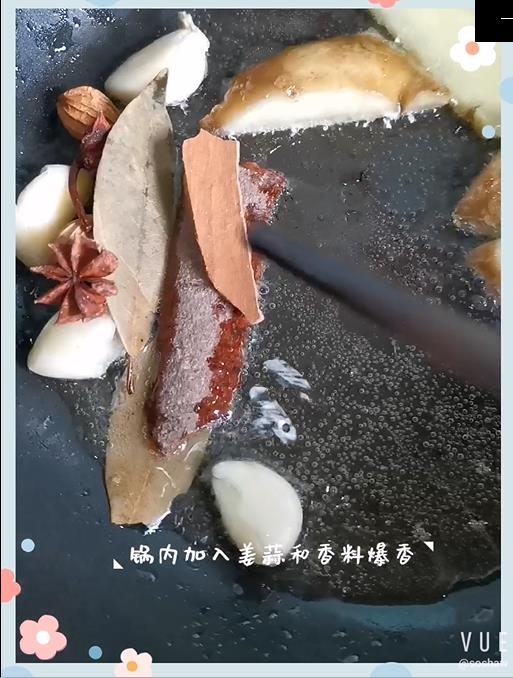 土豆燉牛腩的做法-咸鮮味炒菜譜
