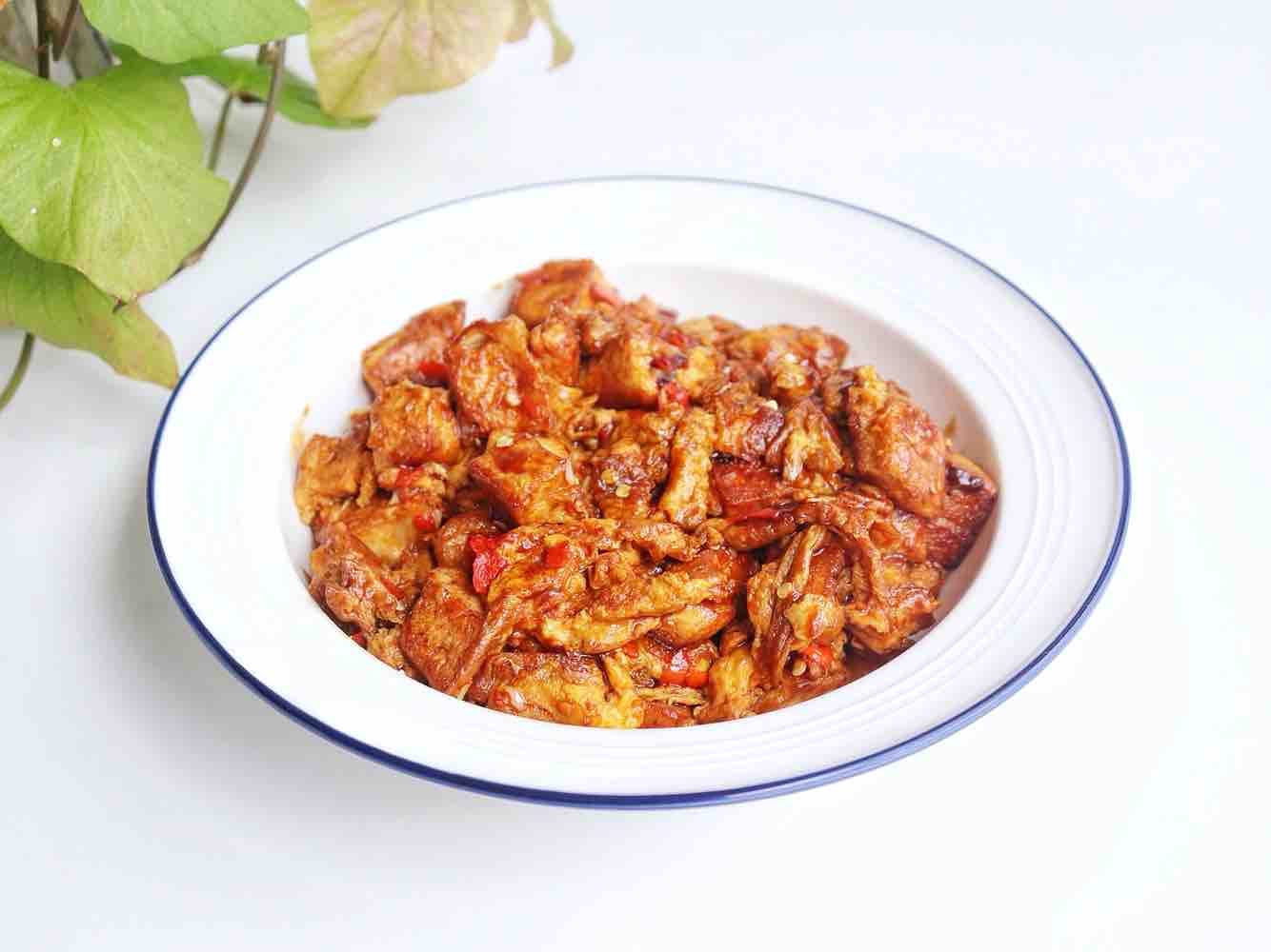 豆腐雞蛋的做法-家常味炒菜譜