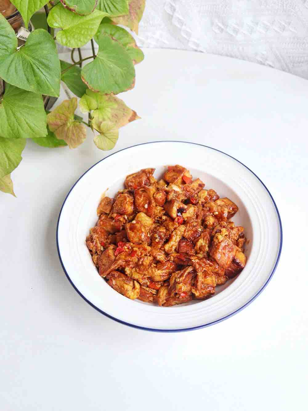 豆腐雞蛋的做法-家常味炒菜譜