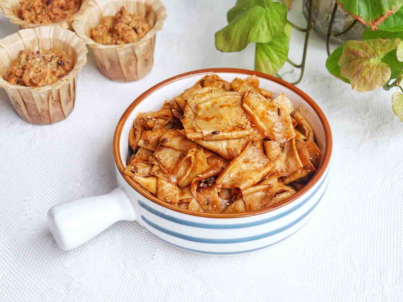 香辣豆皮的做法-香辣味煮菜譜