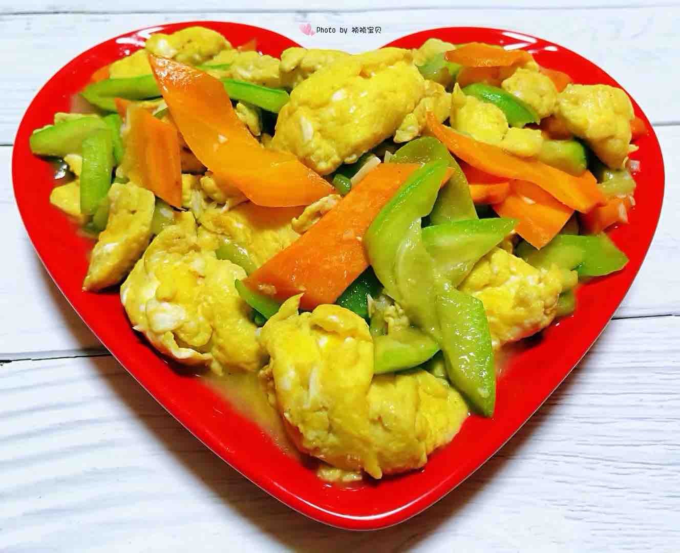 絲瓜炒雞蛋的做法-咸鮮味炒菜譜