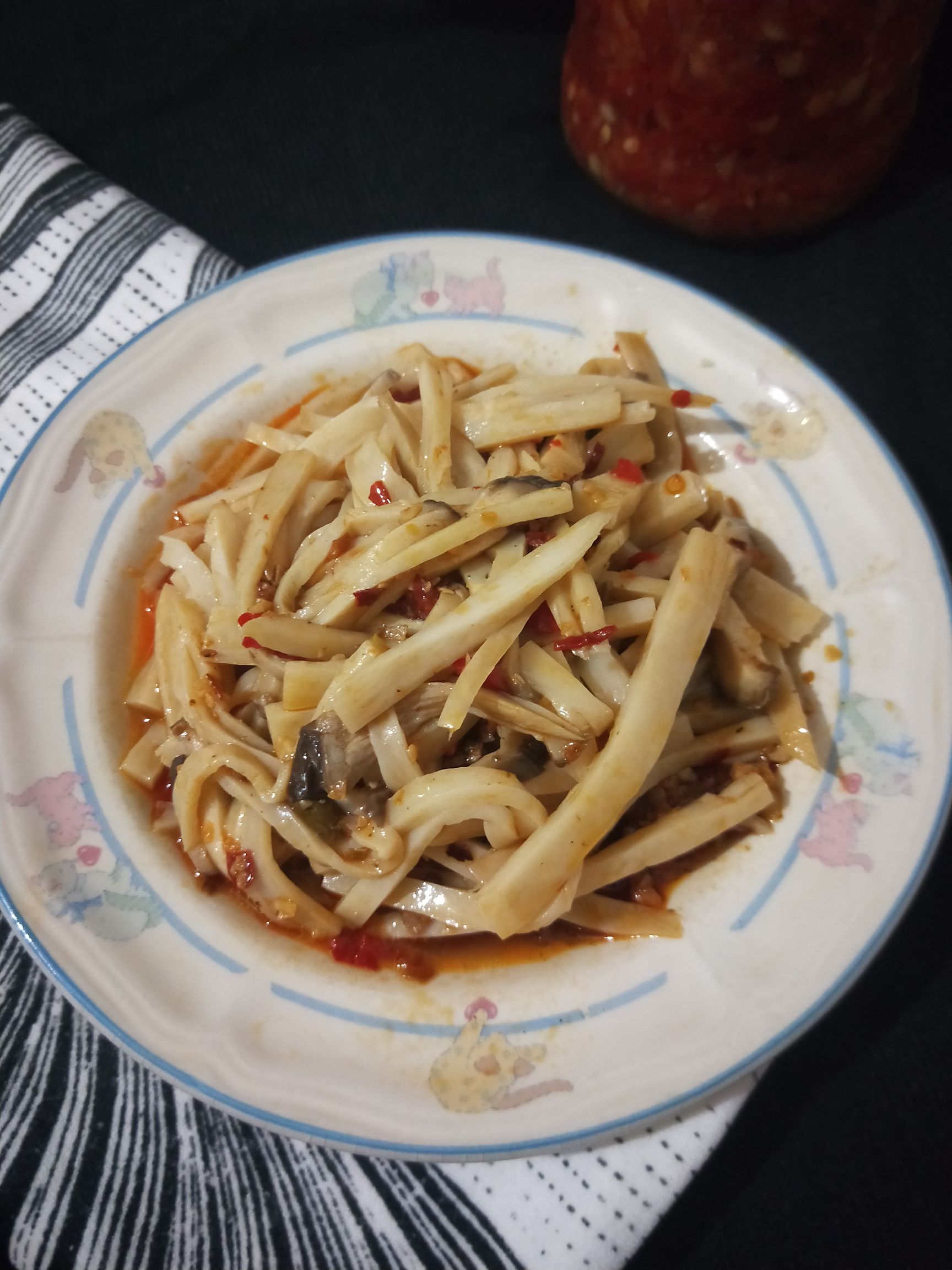 涼拌杏鮑菇的做法-家常味拌菜譜