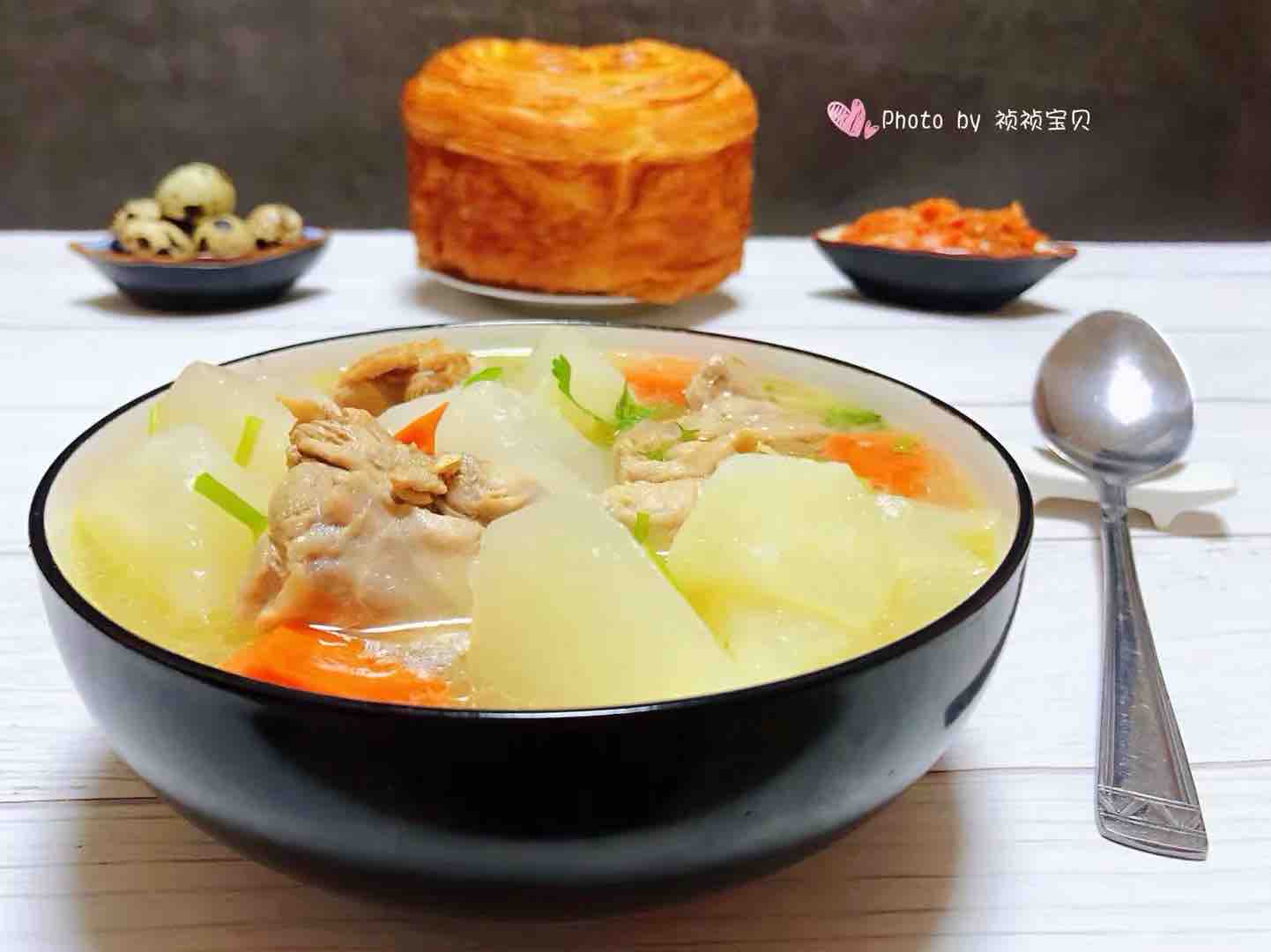 鴨腿燉白蘿卜的做法-咸鮮味燉菜譜