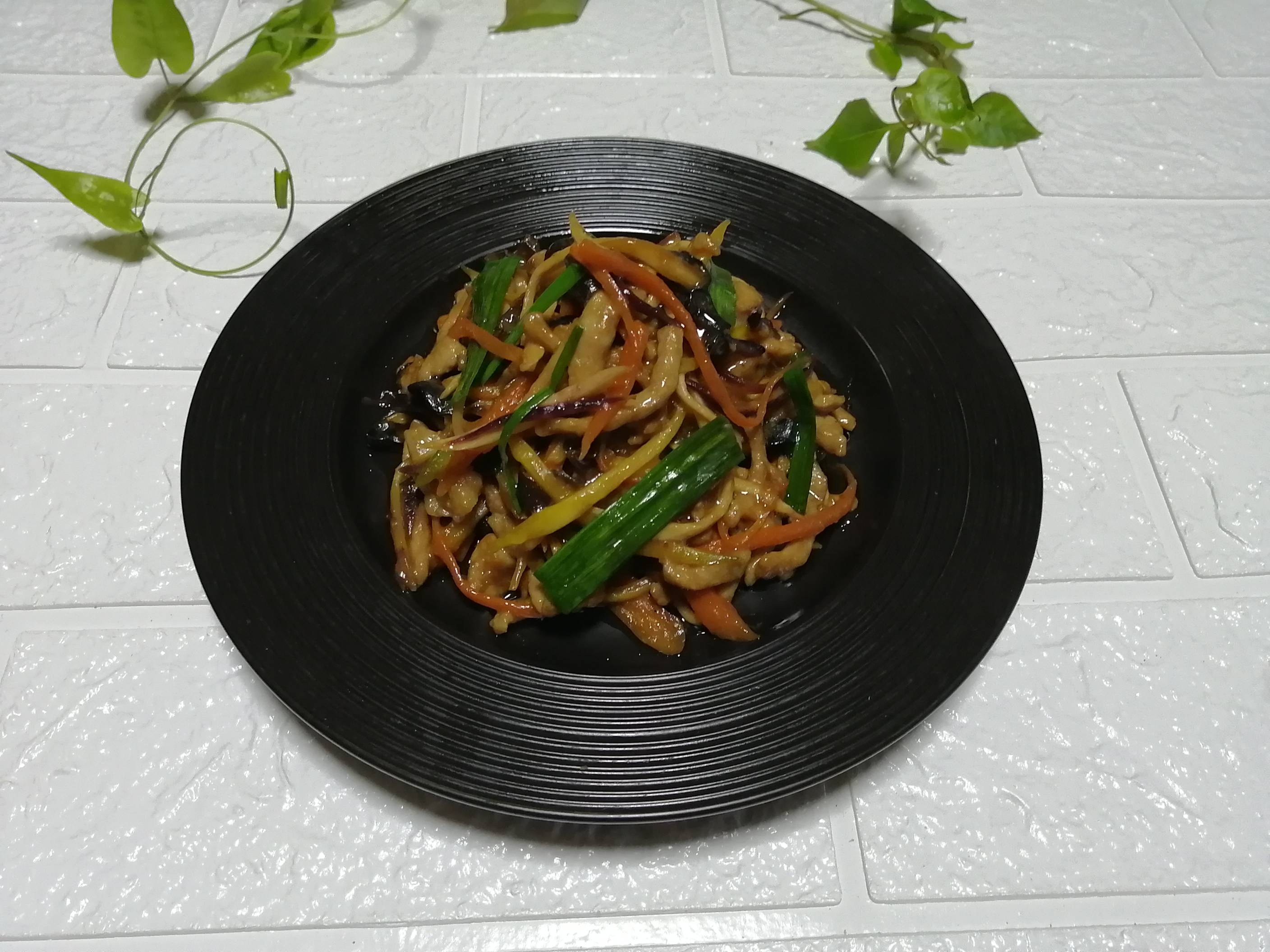 五絲炒肉的做法-酸甜味炒菜譜