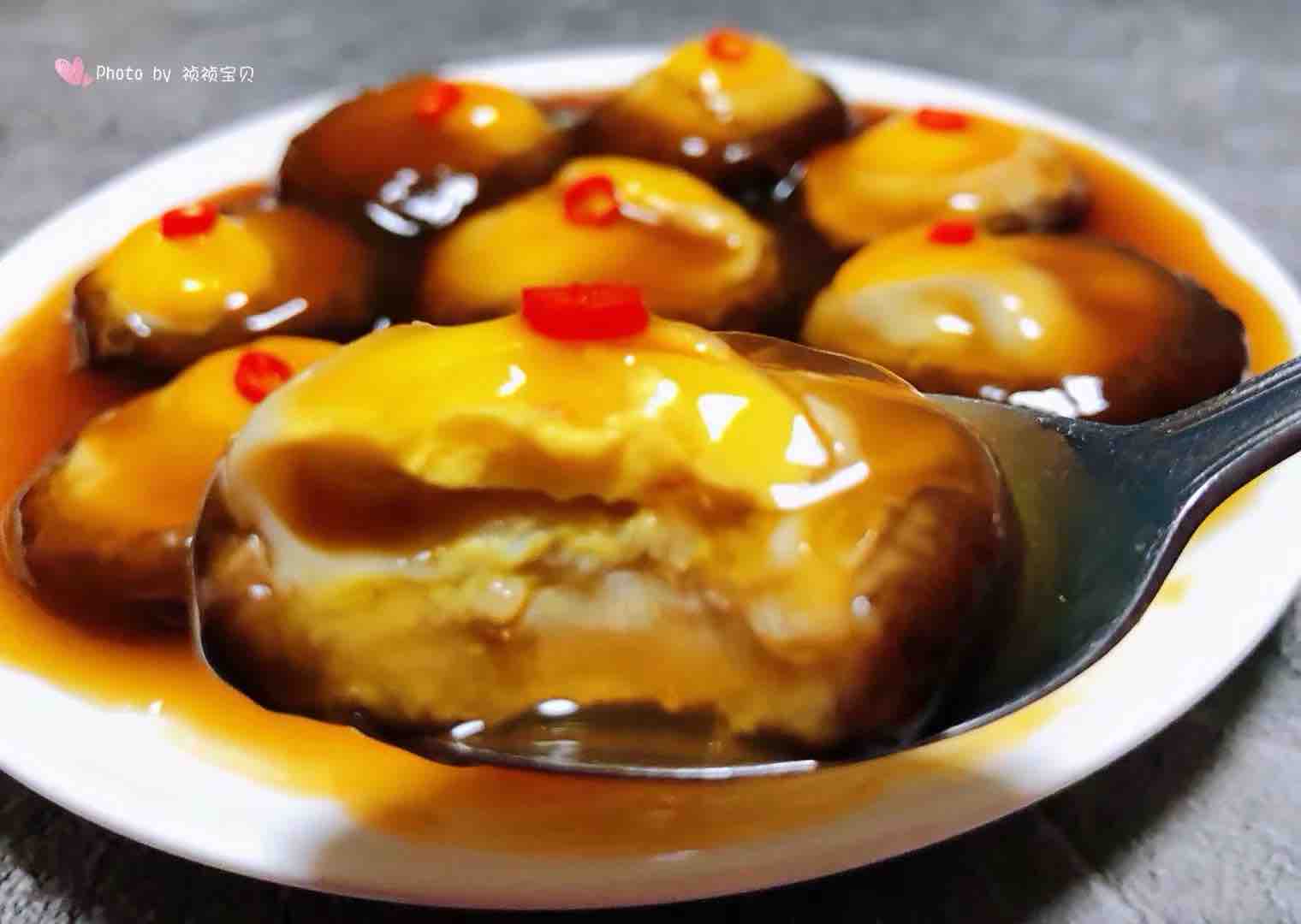 香菇蒸鵪鶉蛋的做法-咸鮮味蒸菜譜