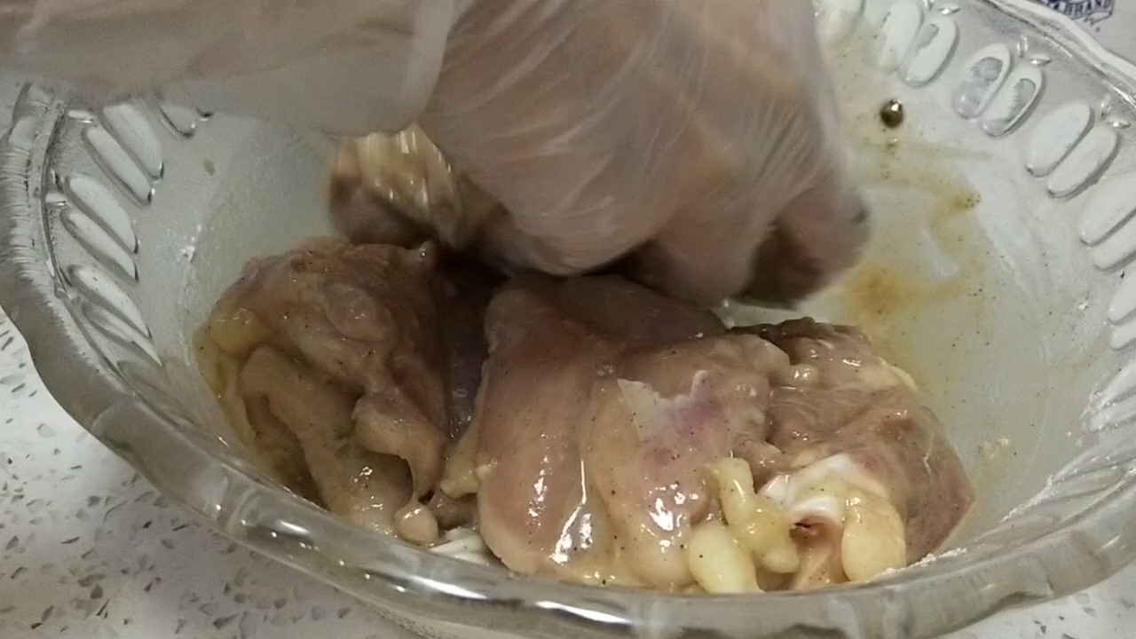 網(wǎng)紅芝士脆皮雞的做法-咸鮮味煎菜譜