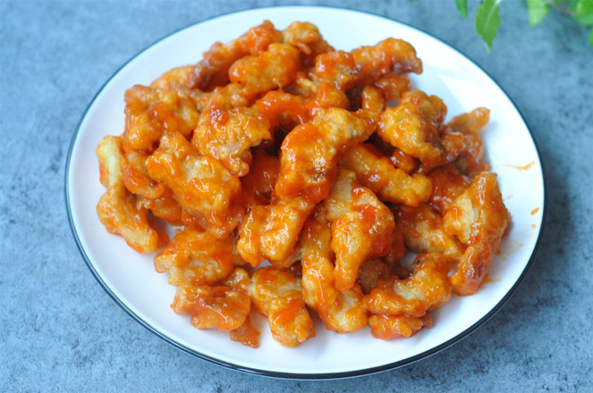 糖醋龍利魚的做法-酸甜味炸菜譜