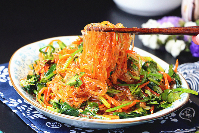 涼拌粉絲的做法-香辣味拌菜譜