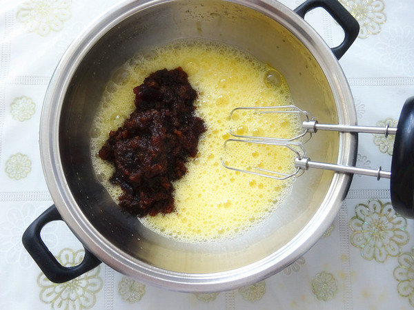 紅棗紅糖蒸蛋糕的做法-甜味煮菜譜