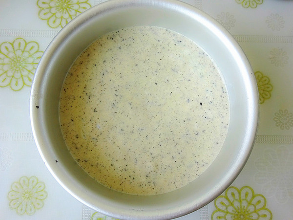 黑芝麻蒸蛋糕的做法-甜味蒸菜譜