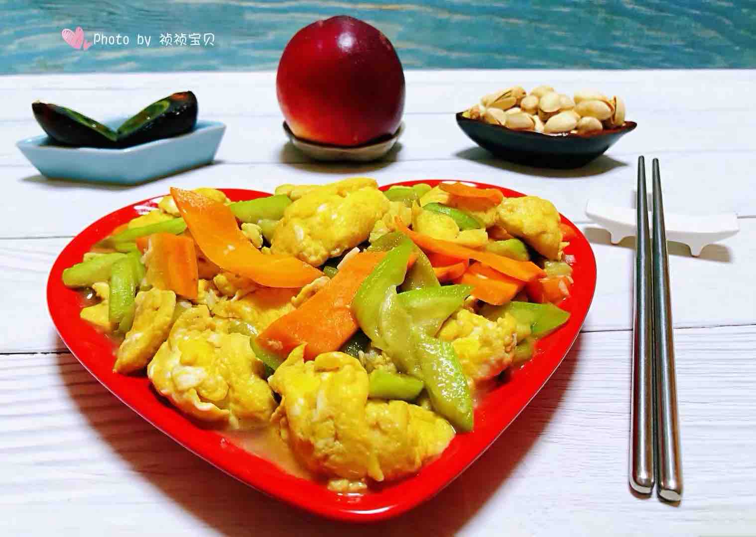 絲瓜炒雞蛋的做法-咸鮮味炒菜譜