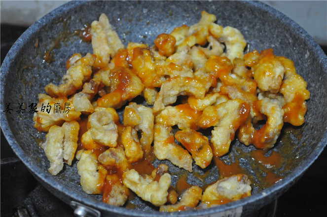 糖醋龍利魚的做法-酸甜味炸菜譜