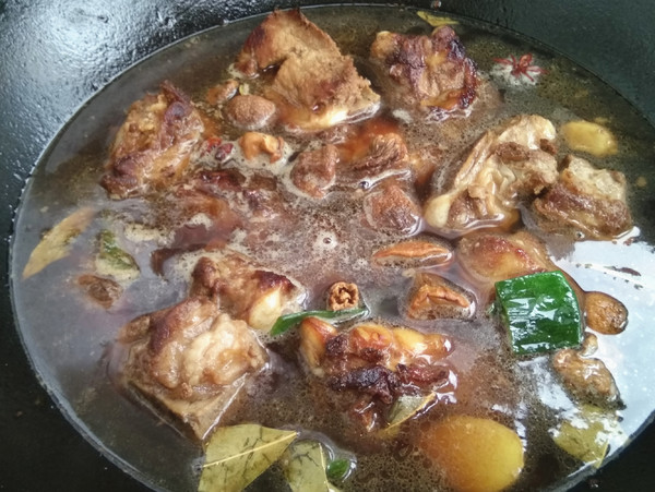 紅燒排骨燴冬瓜的做法-咸鮮味燴菜譜