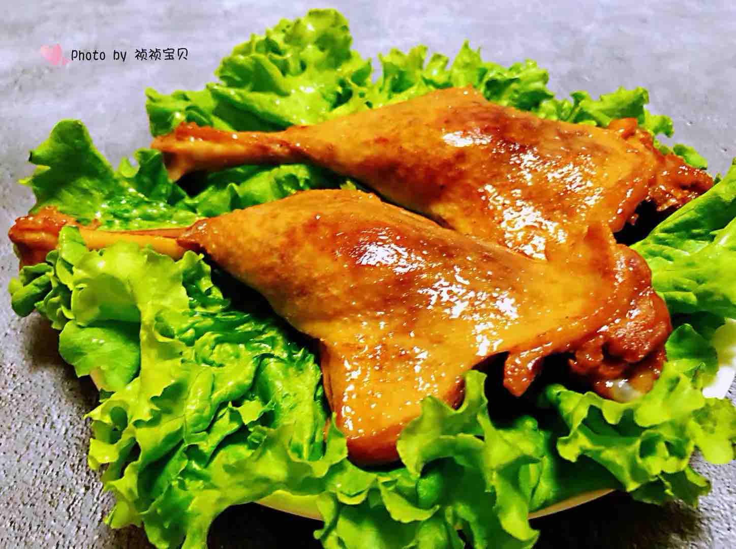 紅燒鴨腿的做法-咸鮮味燒菜譜