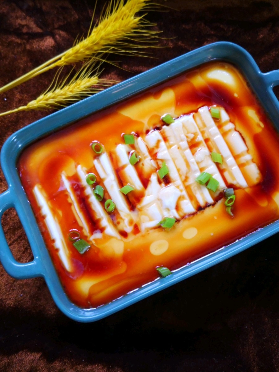 豆腐蒸蛋的做法-家常味蒸菜譜