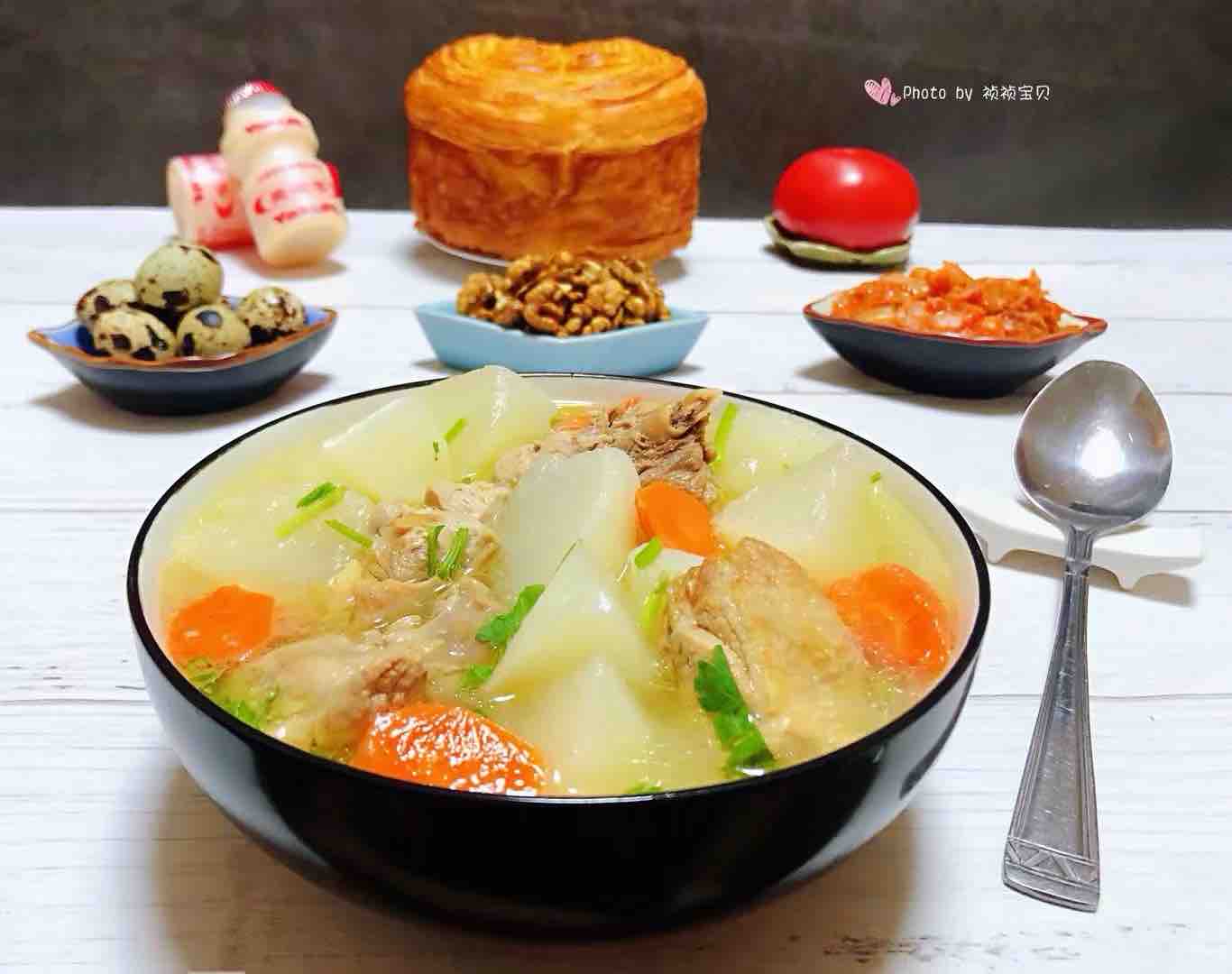 鴨腿燉白蘿卜的做法-咸鮮味燉菜譜