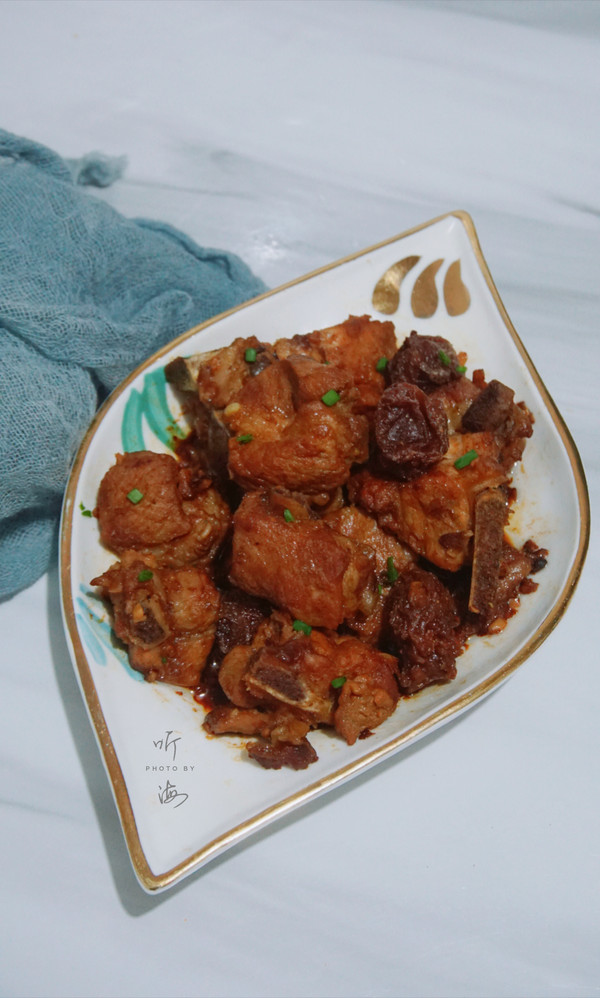 梅子蒸排骨的做法-咸鮮味蒸菜譜