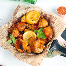 檸檬烤雞退的做法-家常味烤菜譜