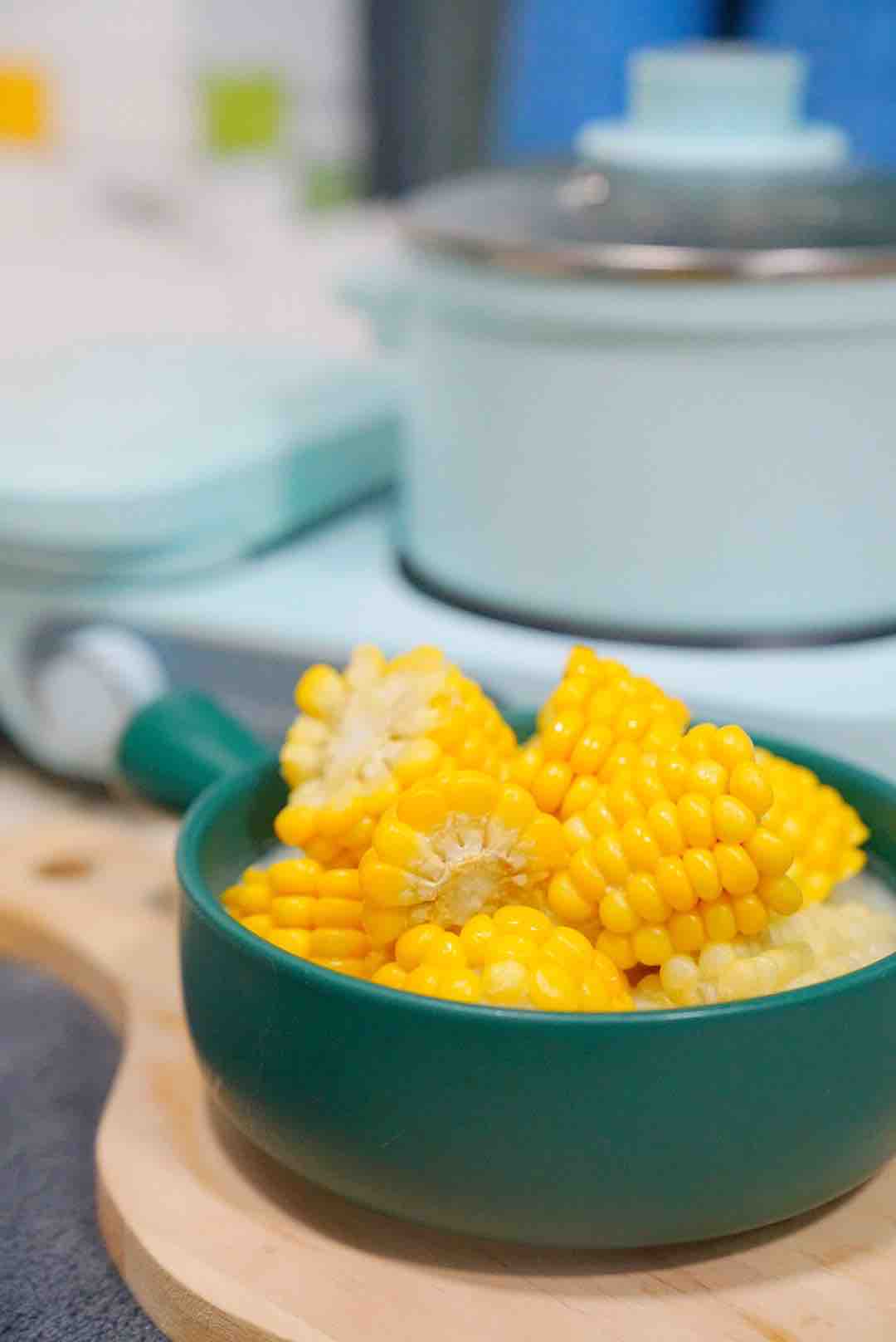 奶香玉米的做法-甜味煮菜譜