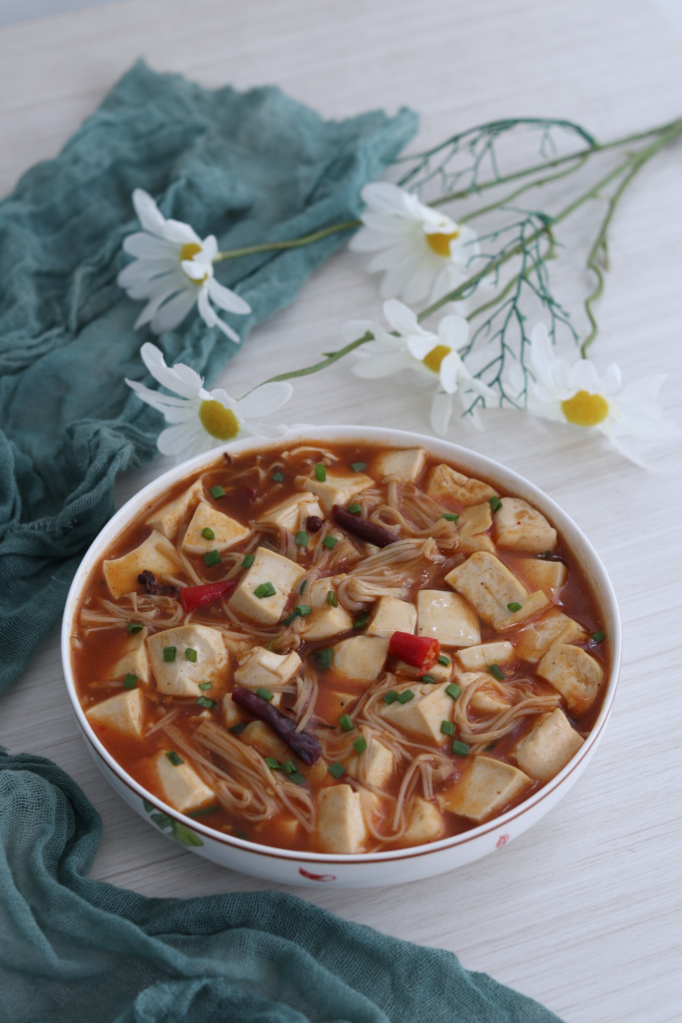 麻辣豆腐。的做法-家常味煮菜譜