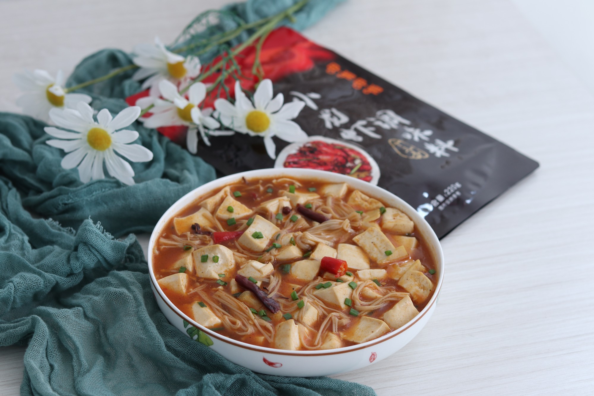 麻辣豆腐。的做法-家常味煮菜譜