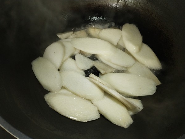 清炒山藥的做法-家常味炒菜譜
