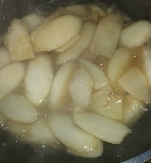 清炒山藥的做法-家常味炒菜譜