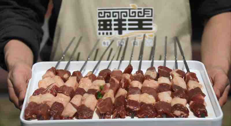 烤羊肉串的做法-家常味烤菜譜