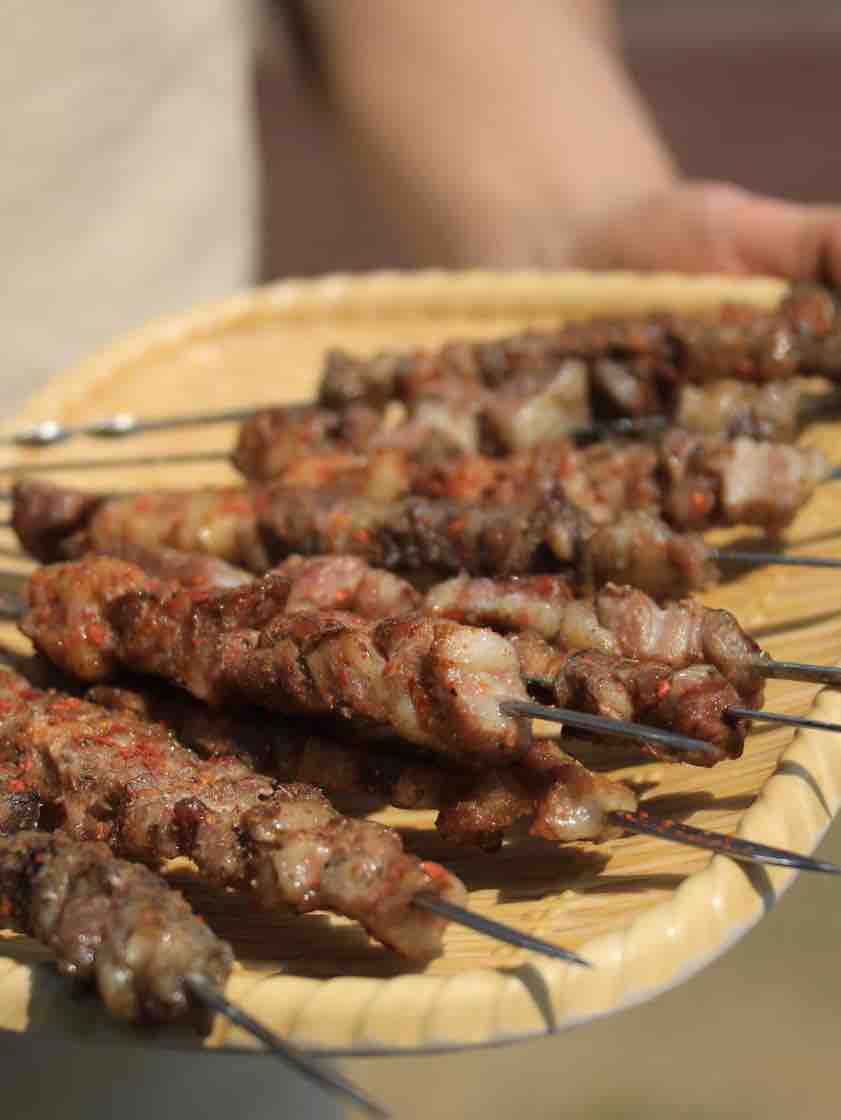 烤羊肉串的做法-家常味烤菜譜