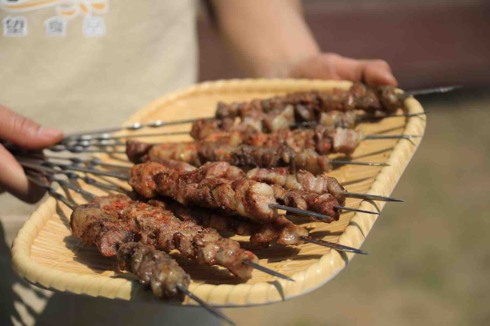 烤羊肉串的做法-家常味烤菜譜