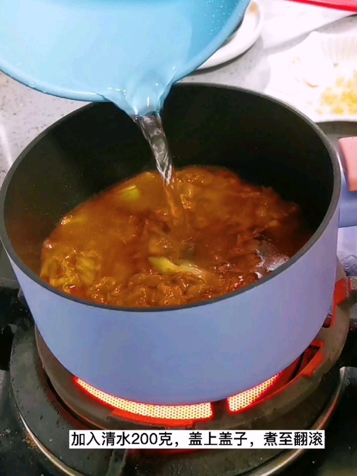 牛奶冒菜，一個人有儀式感的火鍋的做法-奶香味煮菜譜