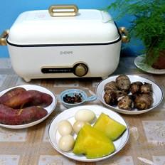 清蒸地瓜芋頭的做法-家常味蒸食譜