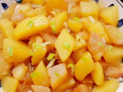 大蘿卜燉土豆的做法-咸鮮味燉菜譜