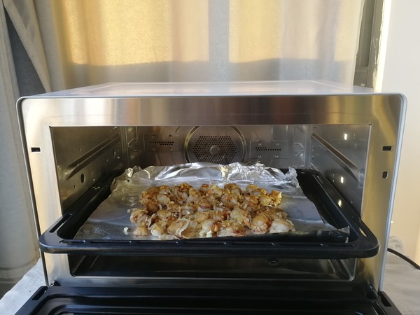 蒜泥烤扇貝肉的做法-蒜香味烤菜譜