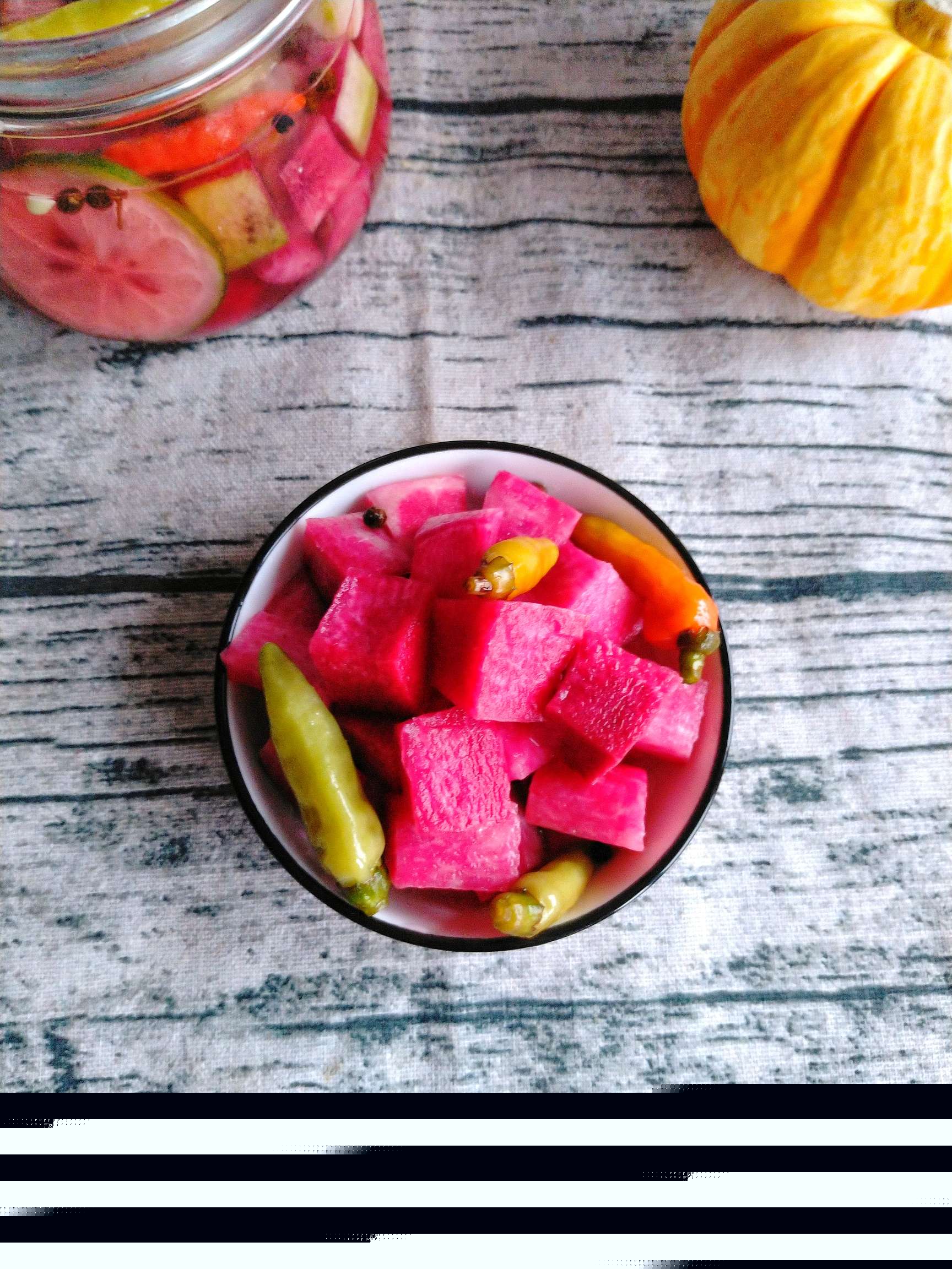 腌制蘿卜的做法-酸甜味泡菜譜