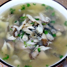 生蠔蘑菇湯的做法-家常味煮菜譜