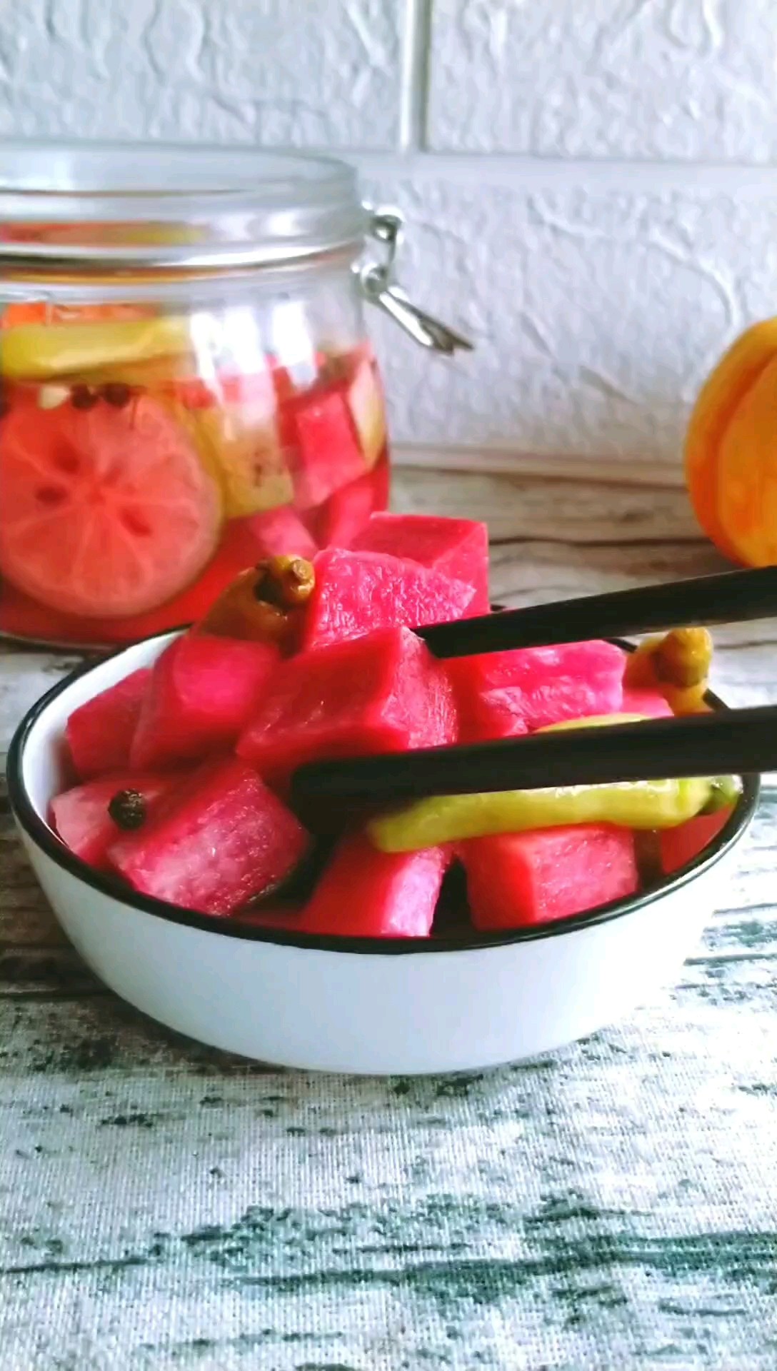 腌制蘿卜的做法-酸甜味泡菜譜