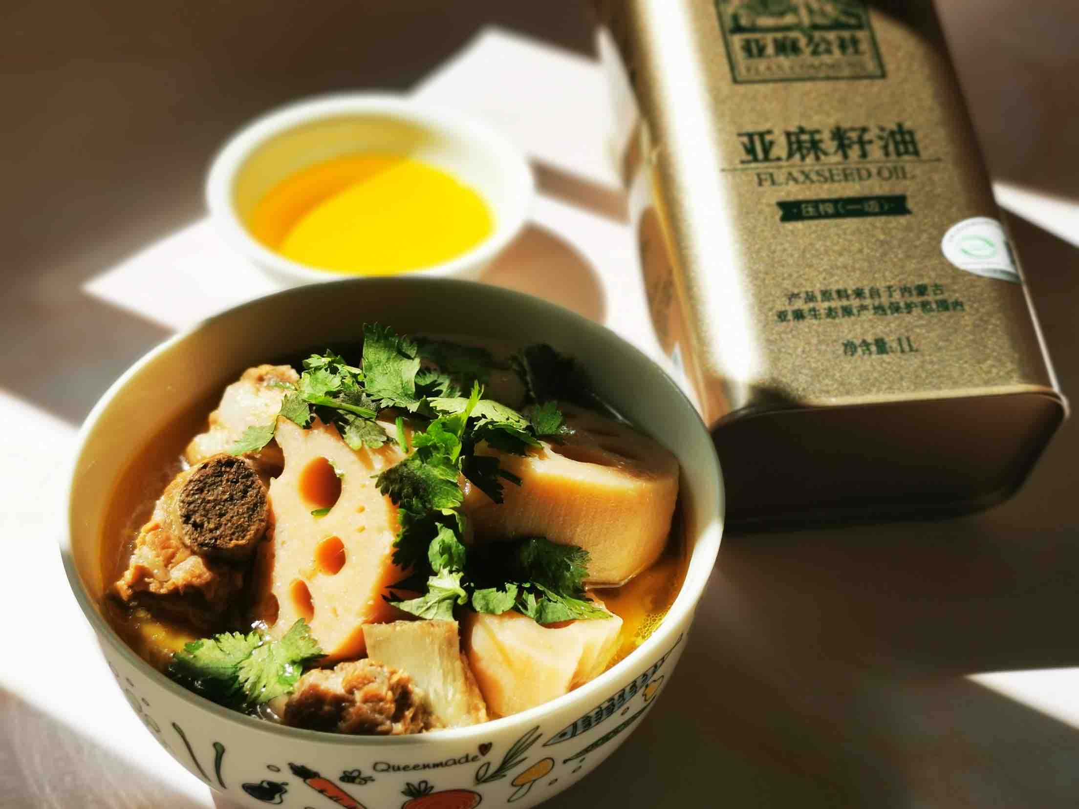 亞麻籽油排骨湯的做法-咸鮮味煮菜譜