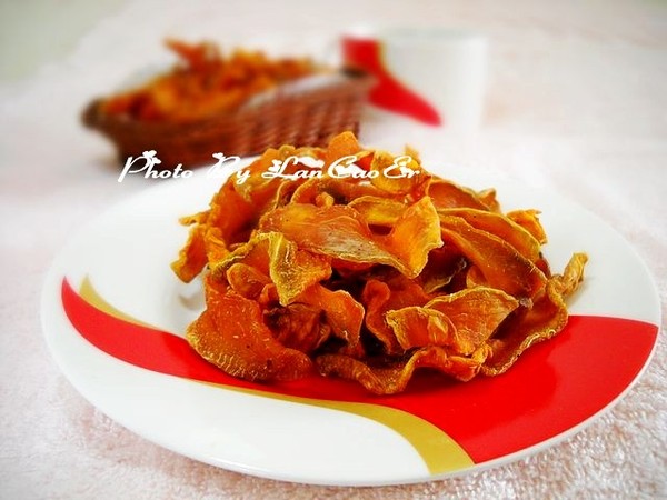 椒鹽南瓜干的做法-其它口味蒸菜譜