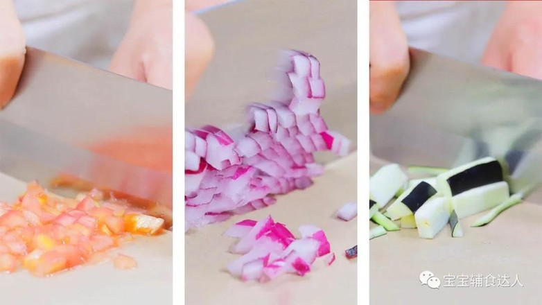 茄子燜面  寶寶輔食食譜的做法-家常味煮菜譜