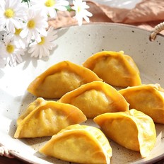 南瓜海麻線蒸餃，今兒立冬吃餃子了嗎？的做法-咸鮮味蒸菜譜