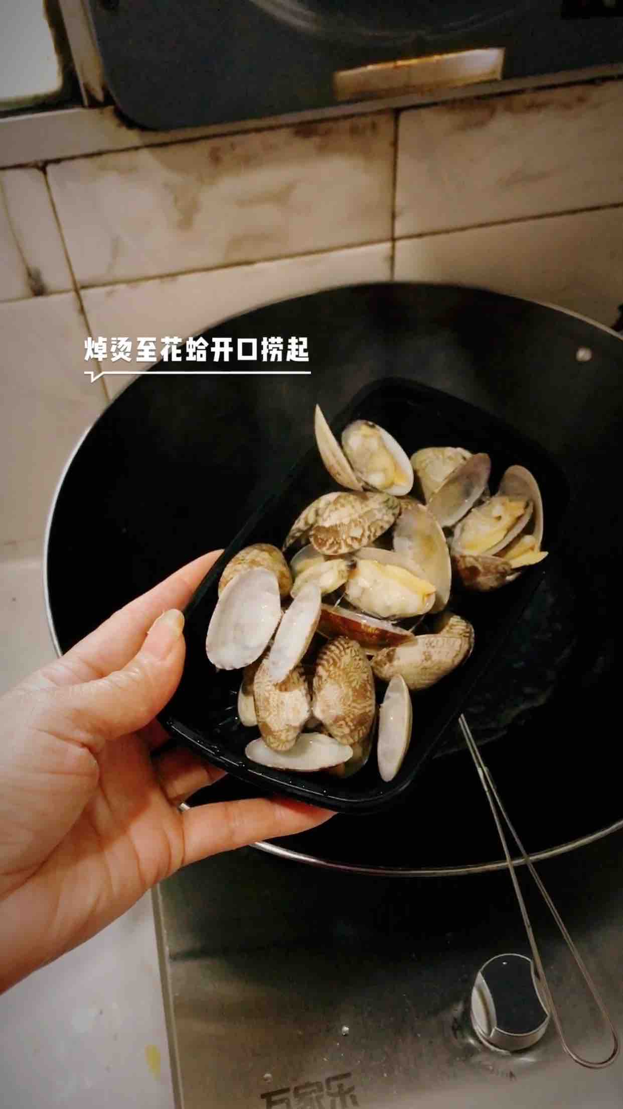 辣炒花蛤的做法-麻辣味炒菜譜