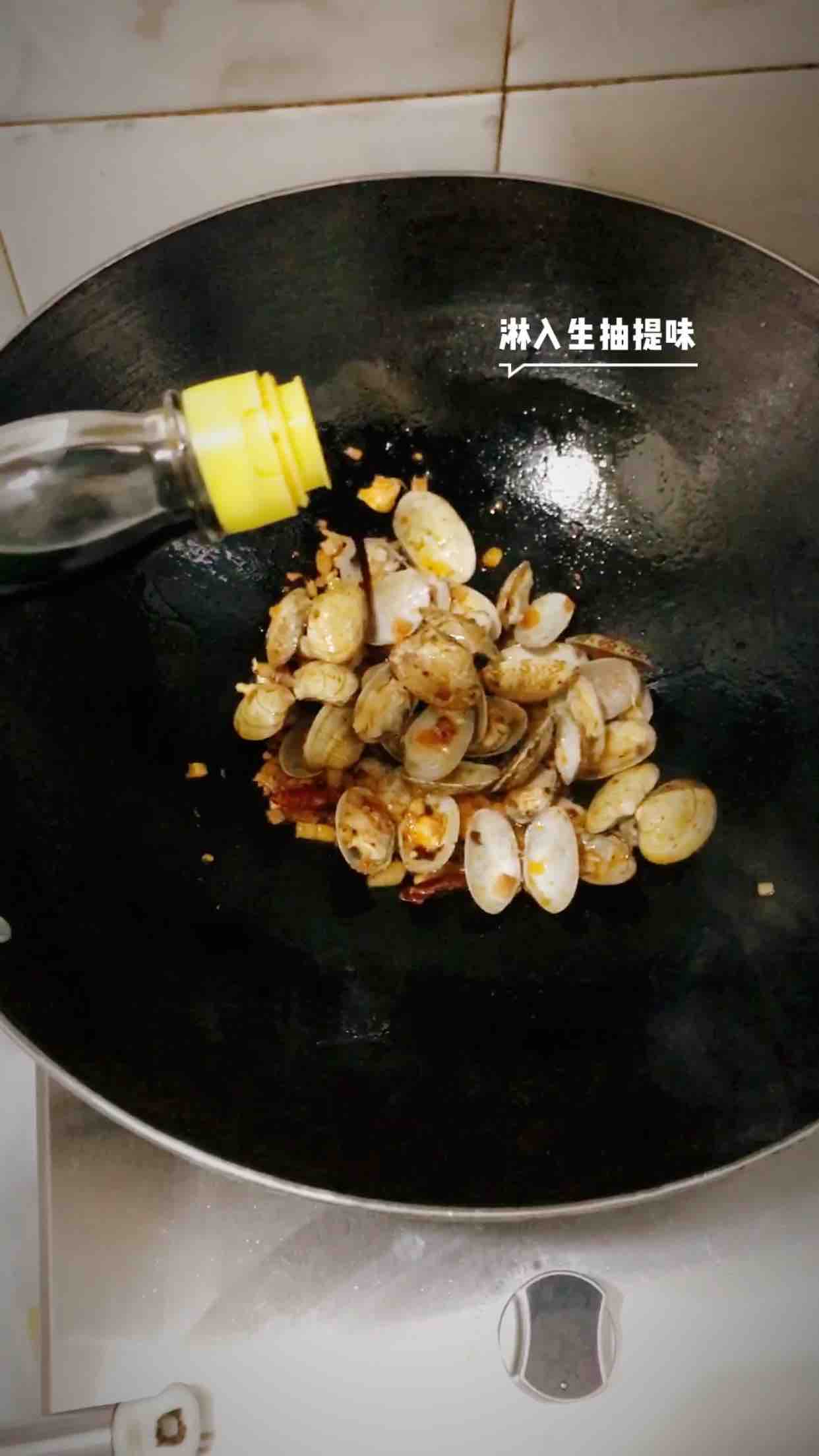 辣炒花蛤的做法-麻辣味炒菜譜