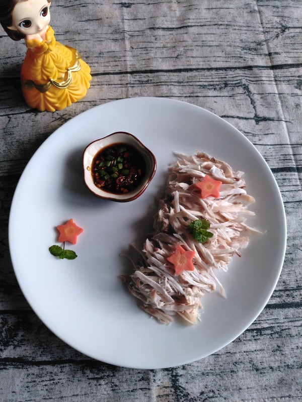 白蘸手撕兔肉的做法-家常味拌菜譜