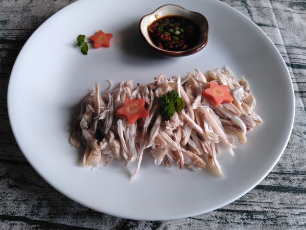 白蘸手撕兔肉的做法-家常味拌菜譜