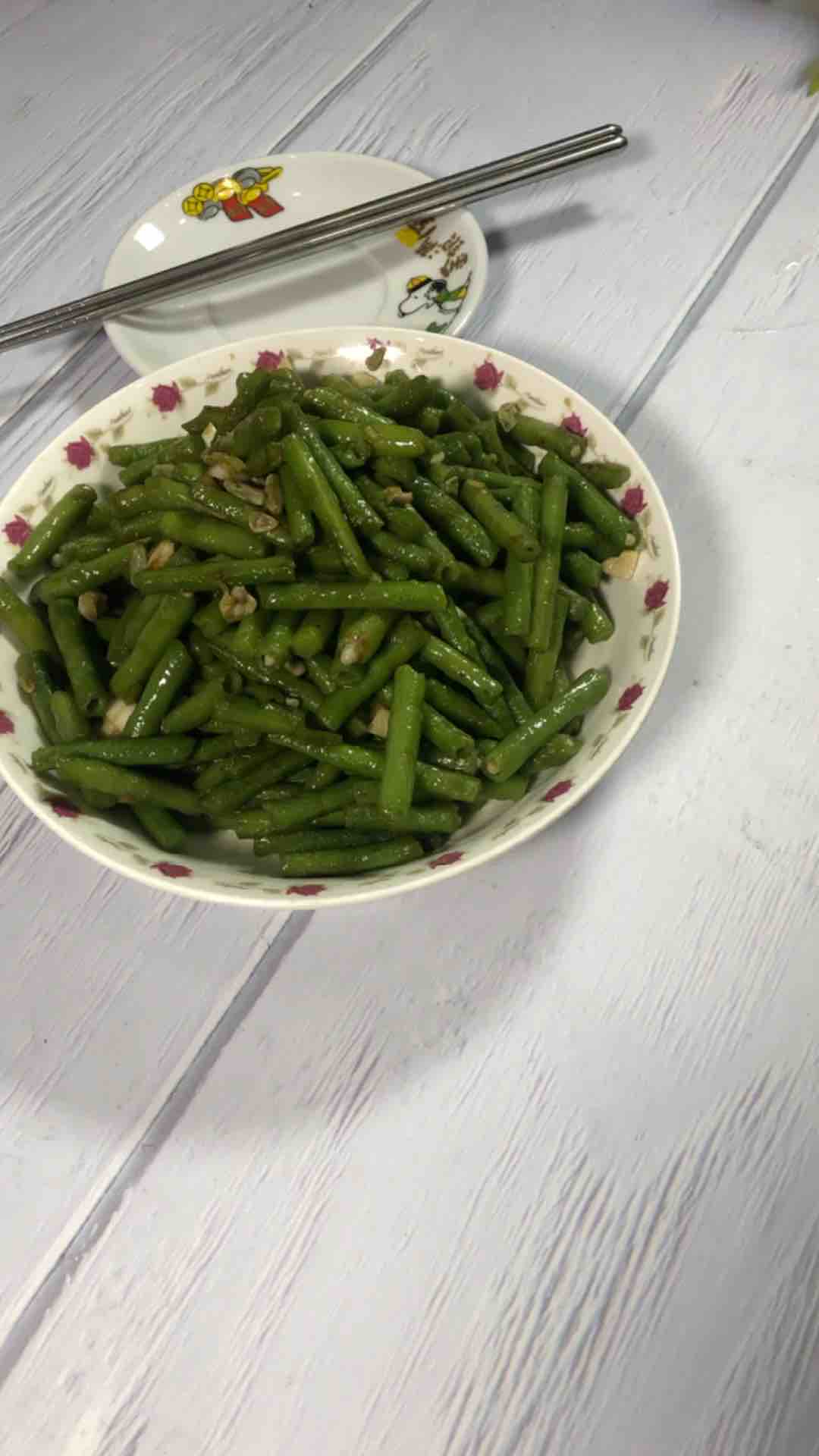 素炒豆角的做法-家常味炒菜譜