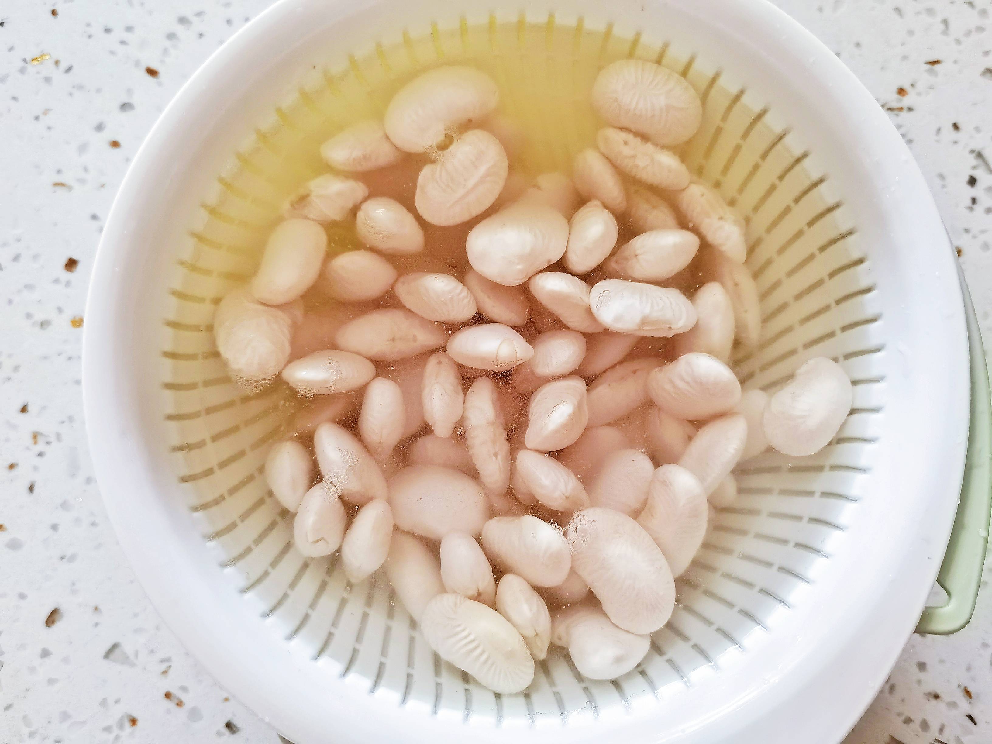 東北內蒙特色家常美食－蕓豆柳蒿芽，春天囤地野菜秋冬來解饞的做法-苦香味煮菜譜