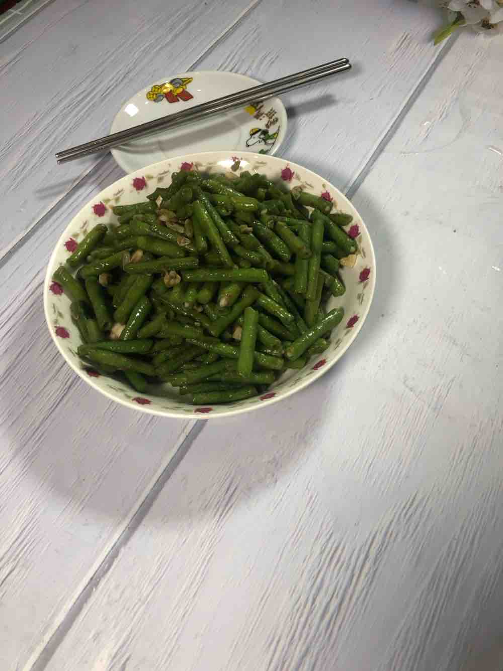 素炒豆角的做法-家常味炒菜譜